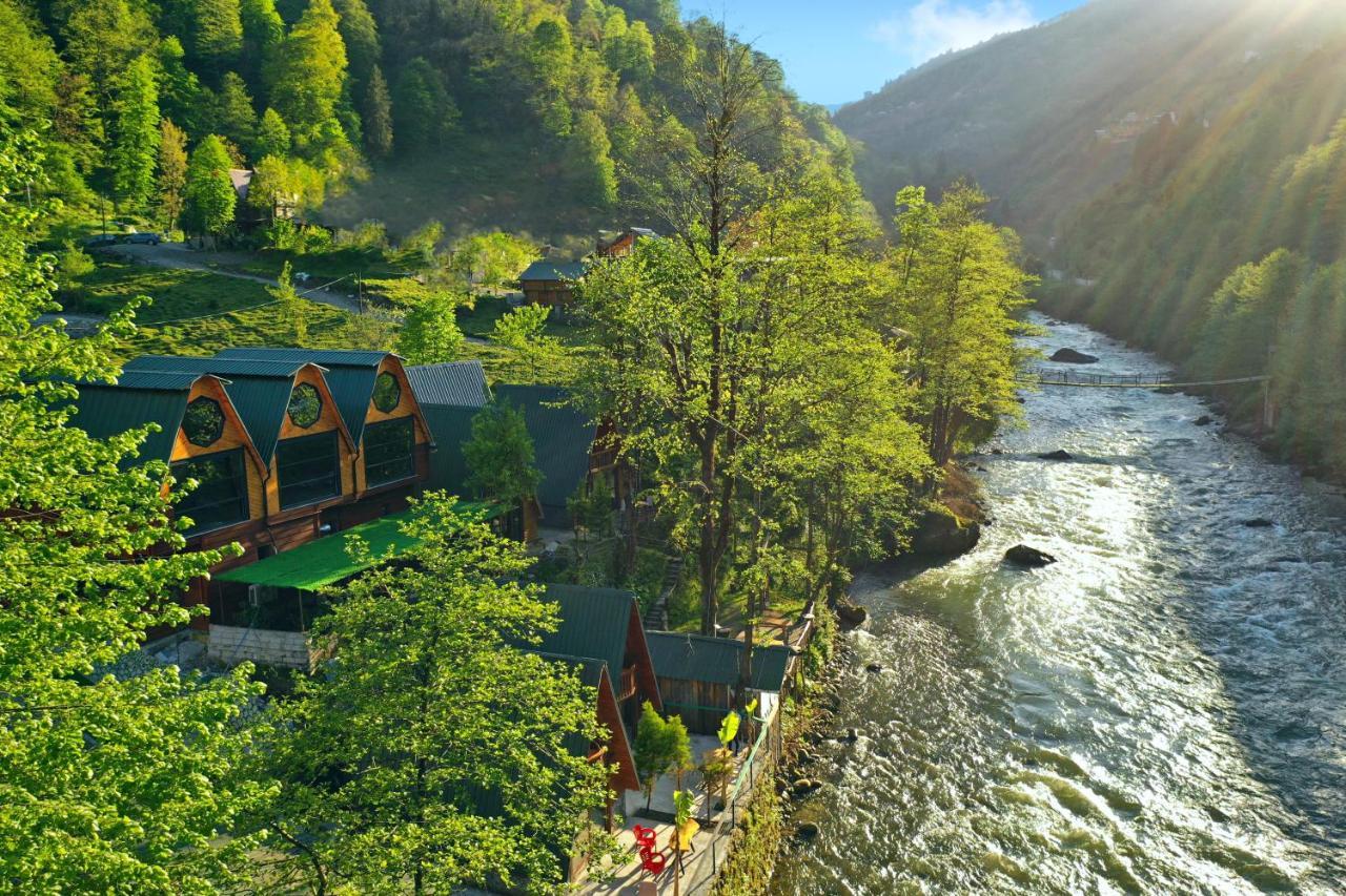 Tabiat Bungalows Otel Çamlıhemşin Exterior foto